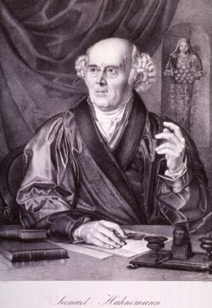 German physician Dr. Samuel Hahnemann
