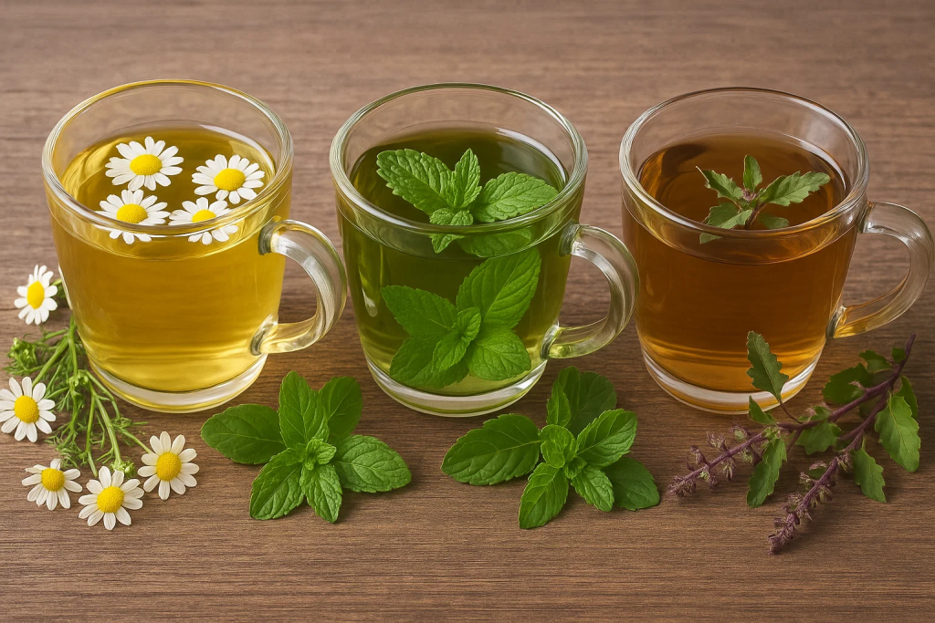Herbal teas for Reduce Fever Naturally