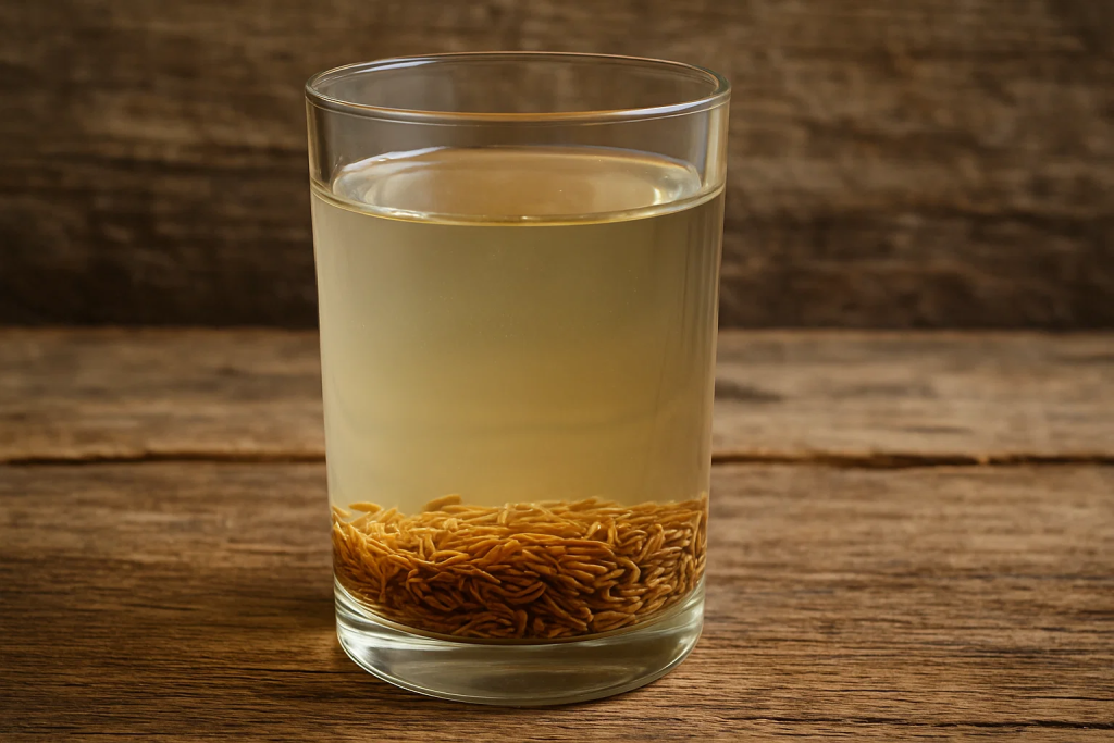 Cumin Seed Water (Jeera Water) the natural remedy for food poisoning