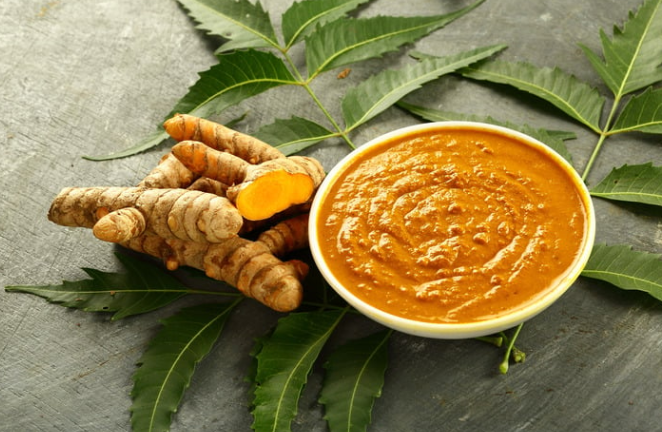 Turmeric paste for Tooth Pain